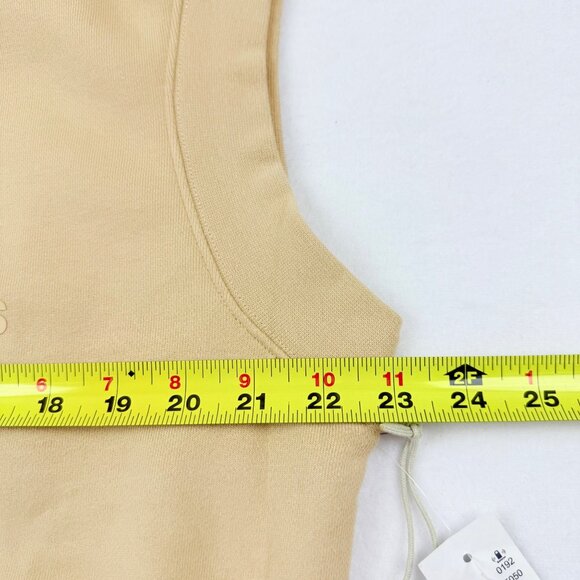 Essentials Fear Of God Unisex Sand V-Neck Sleeveless Vest Sweatshirt Size XS NWT - Picture 10 of 11